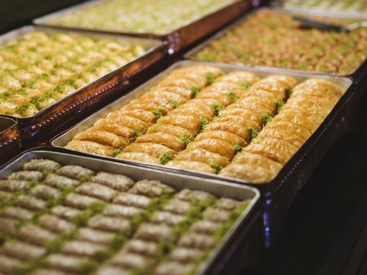Sambali Turkish dessert tasting